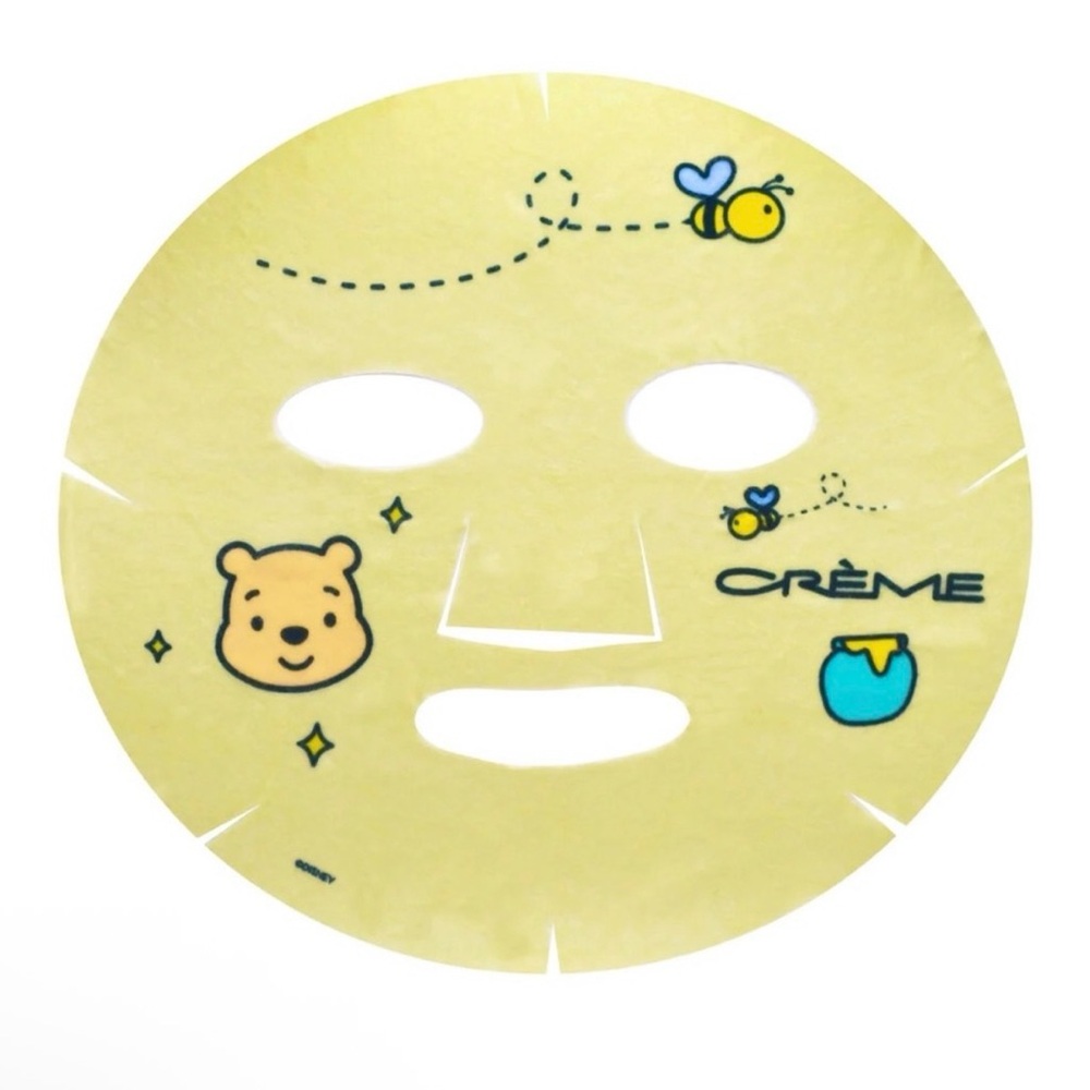 3PC- The Crème Shop X Disney Winnie The Pooh Face Mask - Picture 2 of 2